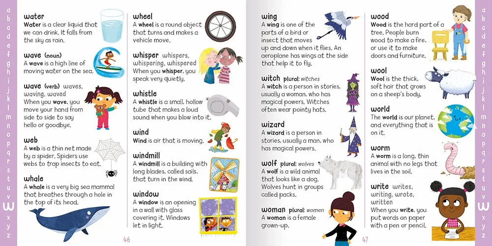 Jo-Cowan-gingerbread-moon-creative-freelance-designer-reference-nonfiction-childrens-book-my-first-dictionary-spread-02-Miles-Kelly-9781789894493.jpg