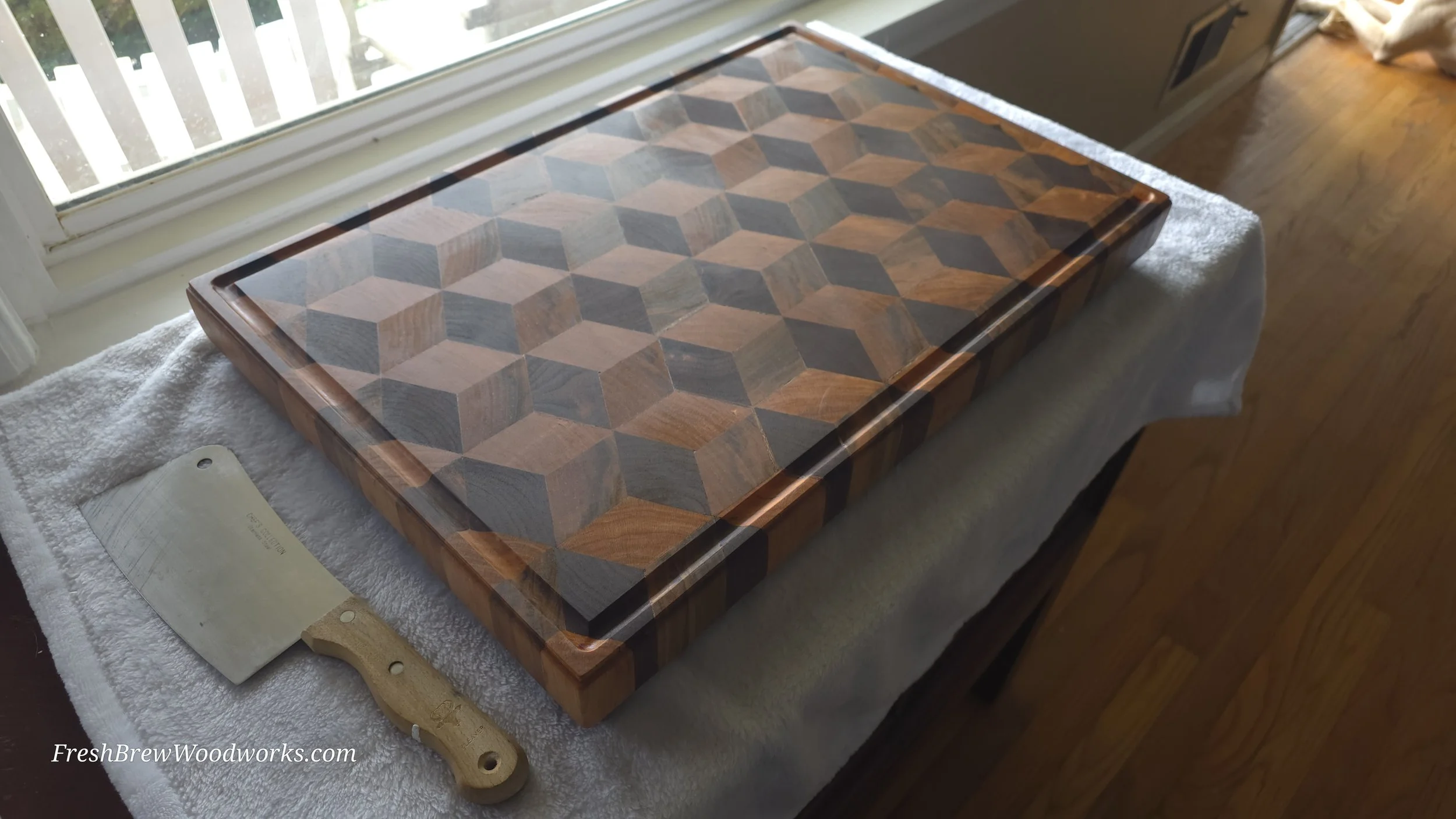 3D End-Grain Cutting Block