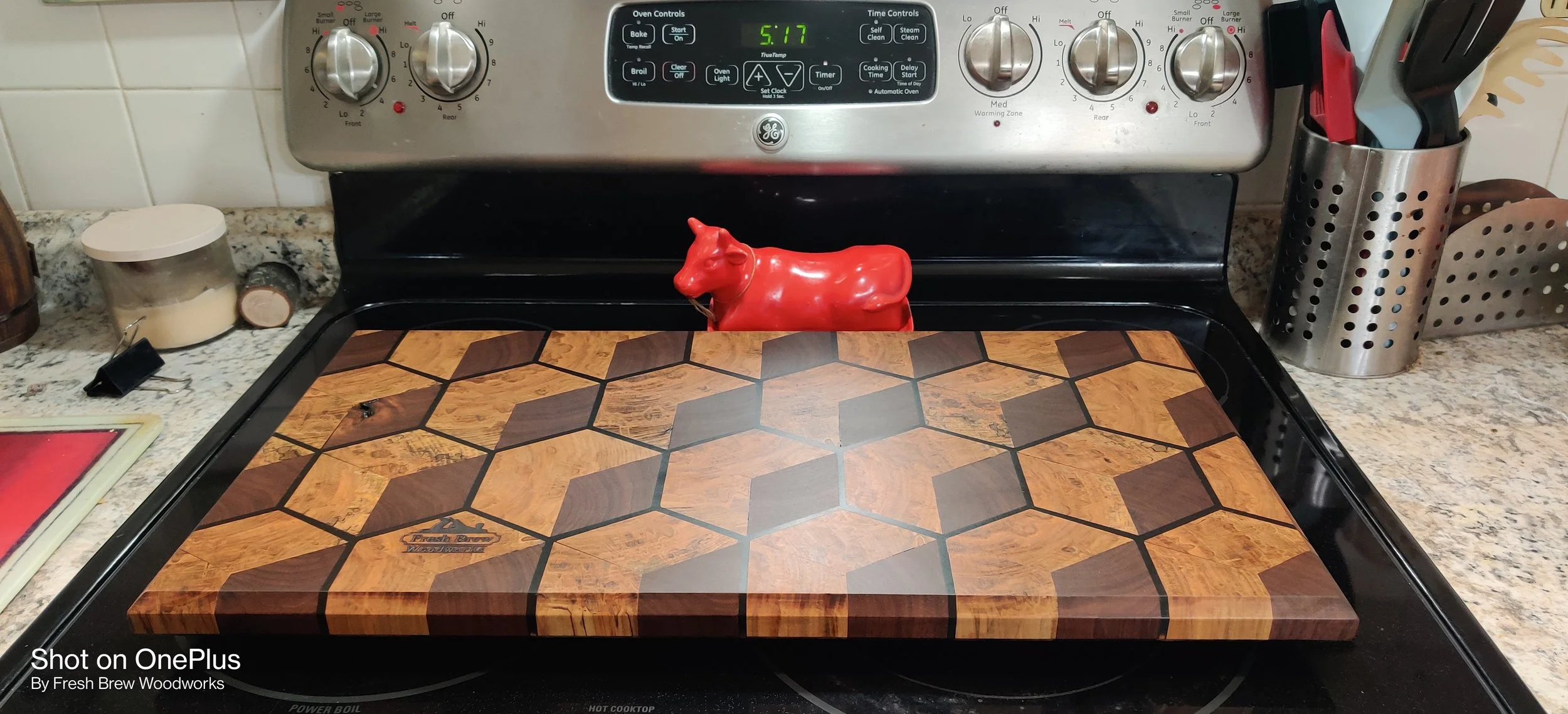 3D End-Grain Cutting Board