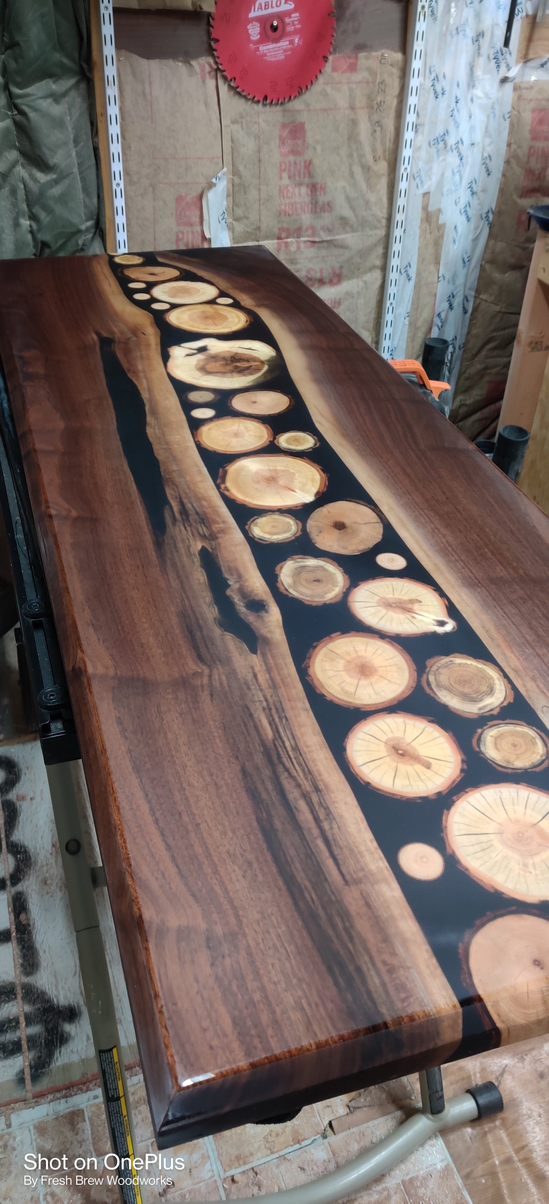 Cookie River Table, Walnut