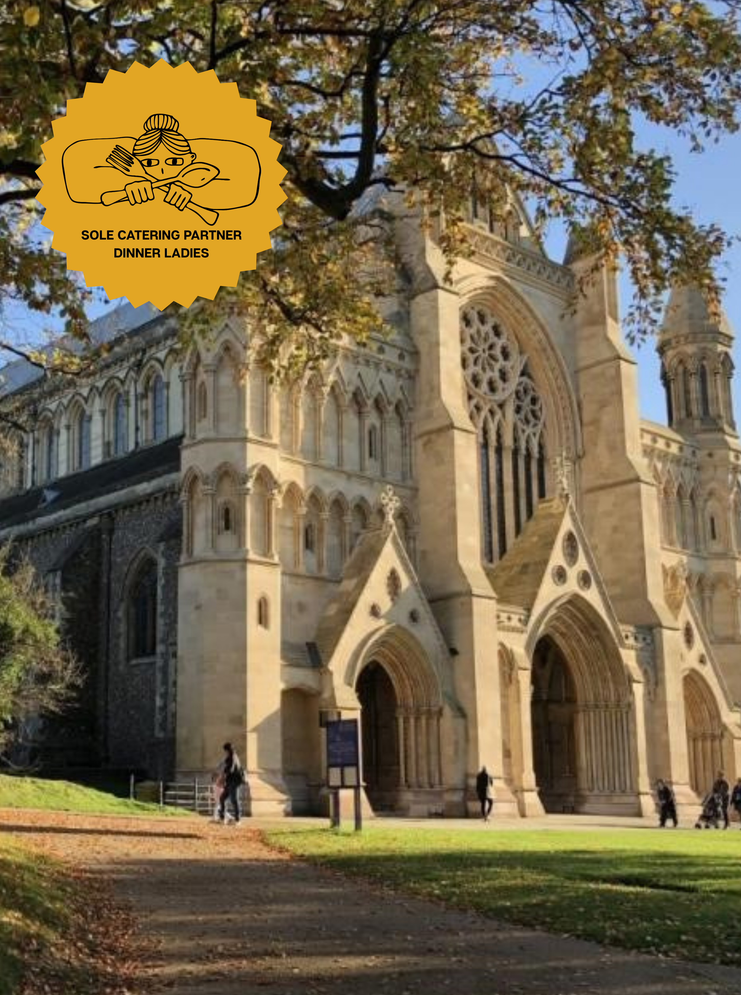 Contract catering company Dinner Ladies St. Albans Cathedral contract