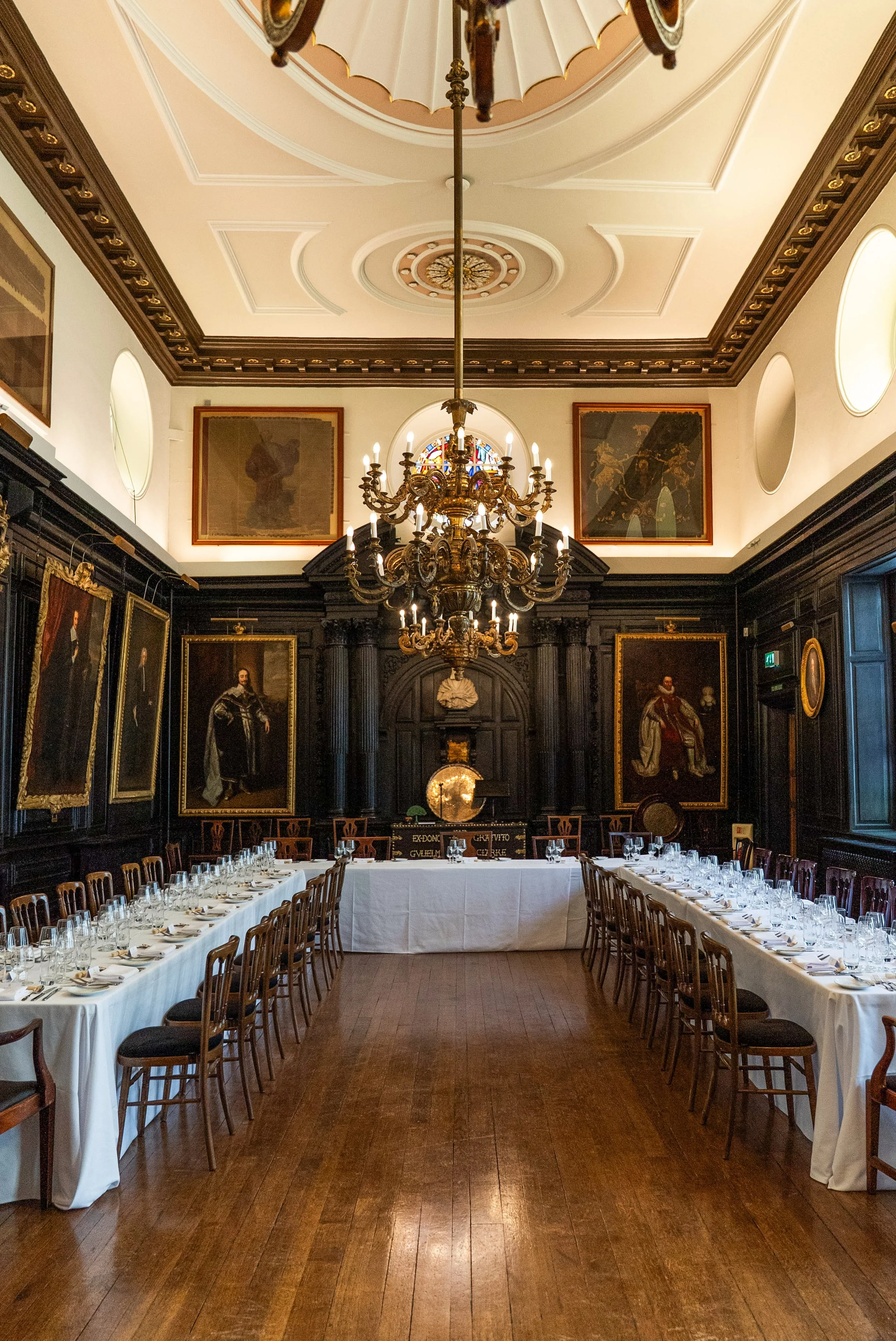 Main Hall available for venue hire at Apothecaries' Hall