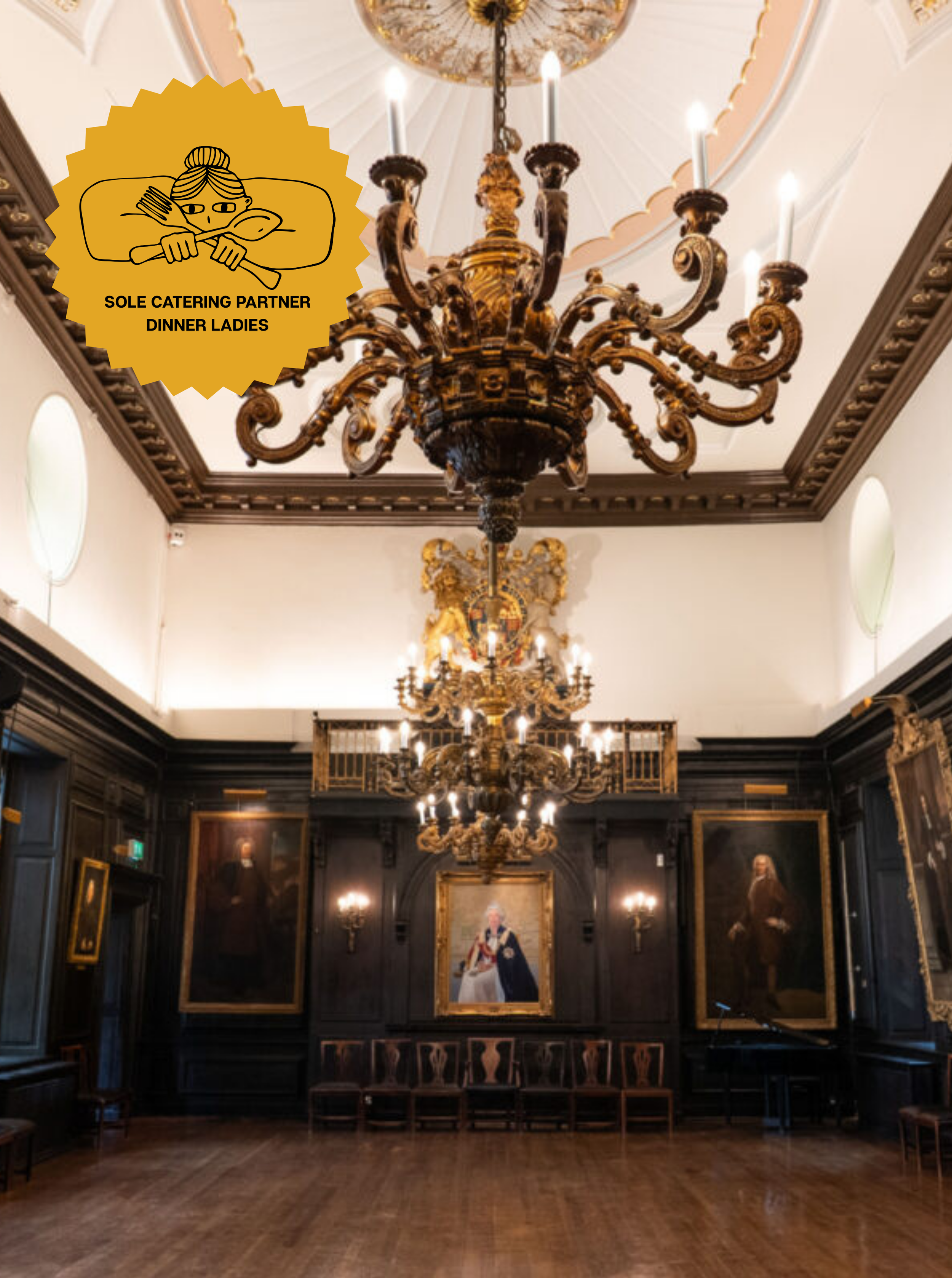 Contract caterer Dinner Ladies venue management of Apothecaries' Hall