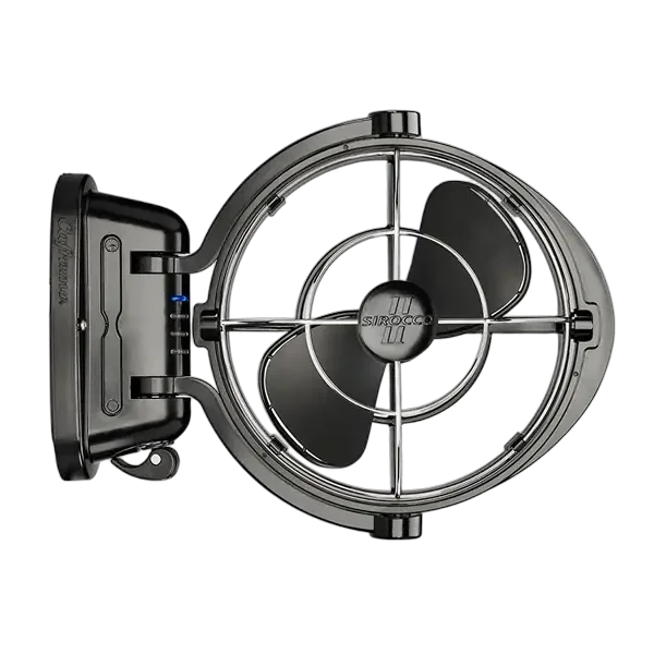 Caframo Sirocco II Fan 12/24v Black