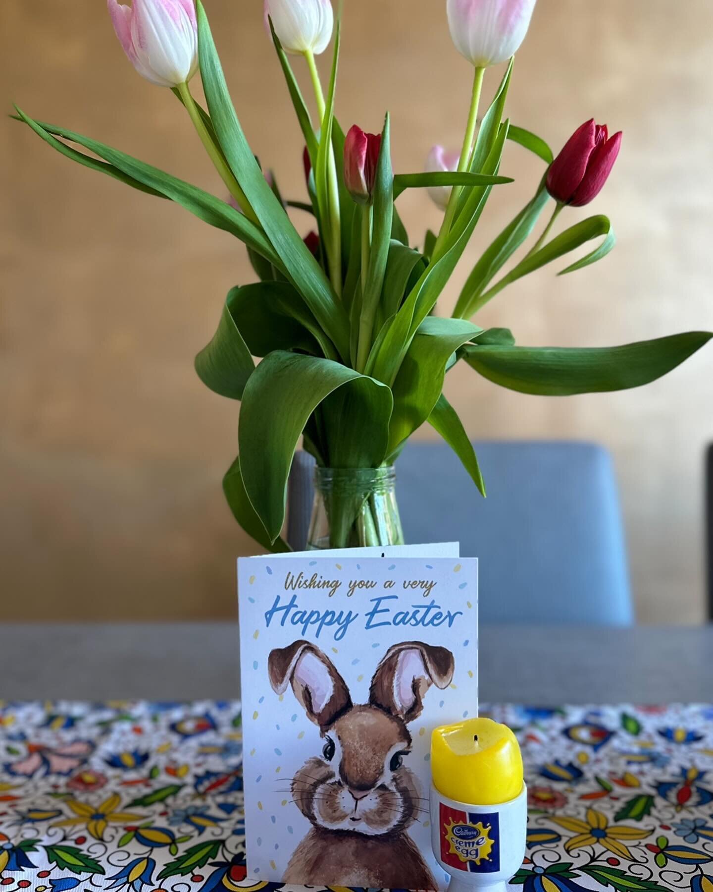 Have you eaten all your #chocolateeggs since yesterday? Did the #eaterbunny bring you #jellybeans or #cremeeggs ? Or both? Happy #easter ! #eastercard from #cclcambridge