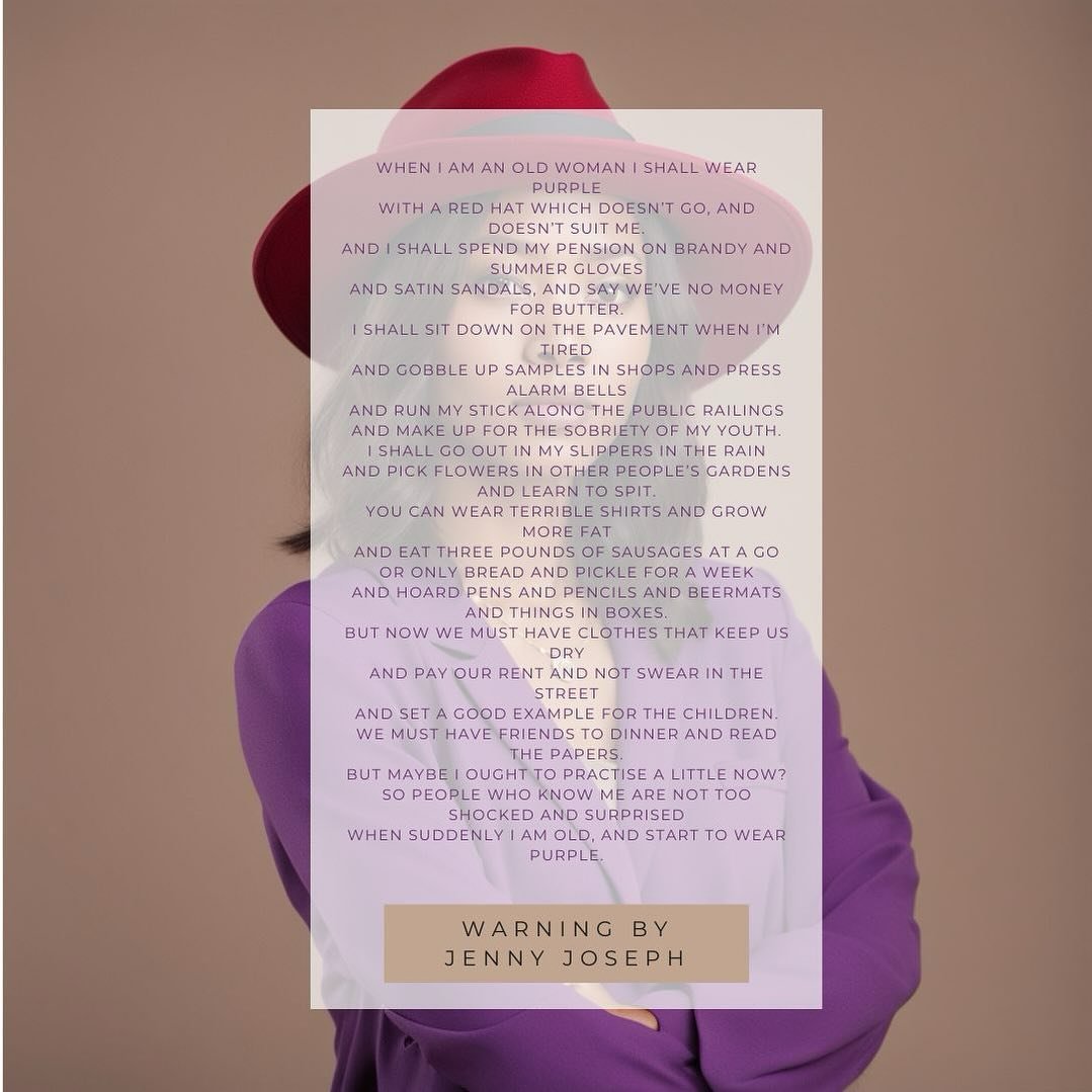 25th April was the #redhatsocietyday ! What&rsquo;s the Red Hat Society? &ldquo;The Red Hat Society is a worldwide membership society that encourages women in their quest to get the most out of life. We support women in the pursuit of Fun, Friendship