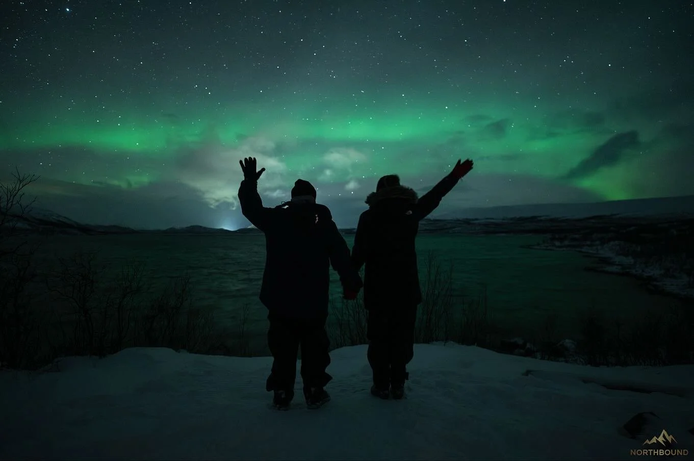 14th November 💚. With the weather conditions in Troms&oslash; and surrounding areas still not being kind to us, we were Finland bound once again for this tour. Even though at times a little breezy we were greeted with the vast majority of the sky cl