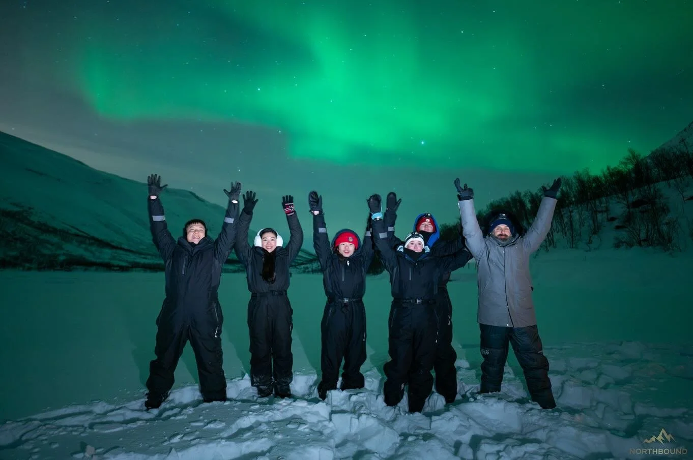 19th February 💚.

https://www.northbound.no/tours

#auroratour #northernlightstroms&oslash; #norway #auroraborealis #troms&oslash;