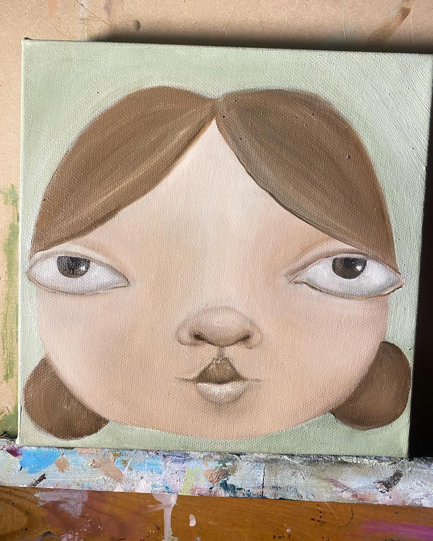 &ldquo;youth&rdquo; Oil on canvas 
prints available link in bio 

#art #artist  #painting #artwork #australianart #contemporaryart #surrealism #graphite #oilpaint #oils #sketch #prints #acrylicpainting #abstract #portraiture #unique #originalart