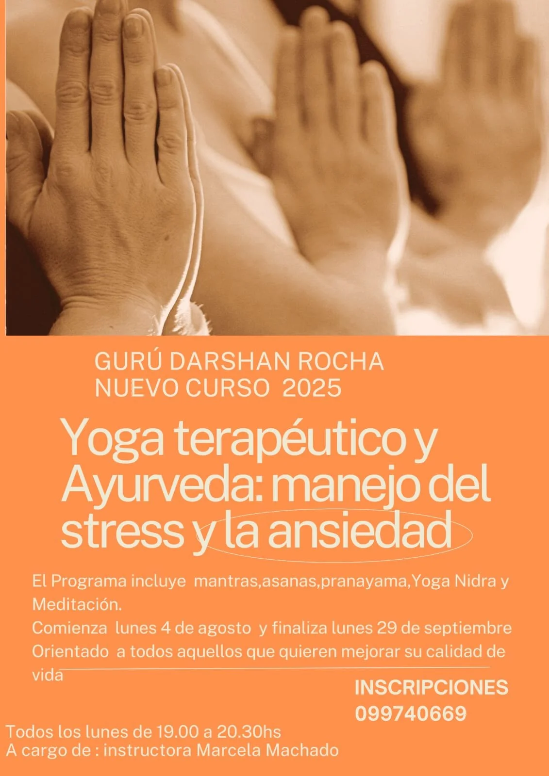 Yoga terapéutico y ayurvedico