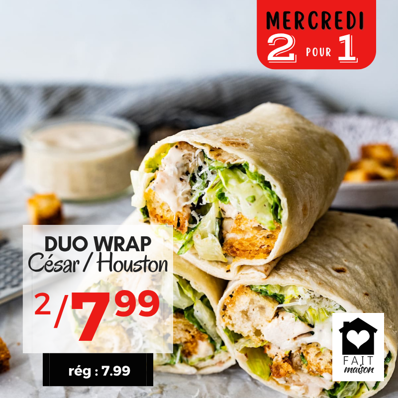 Duo wrap César/ Houston