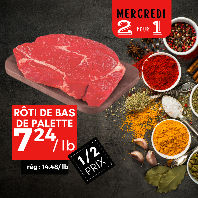 Rôti de palette
