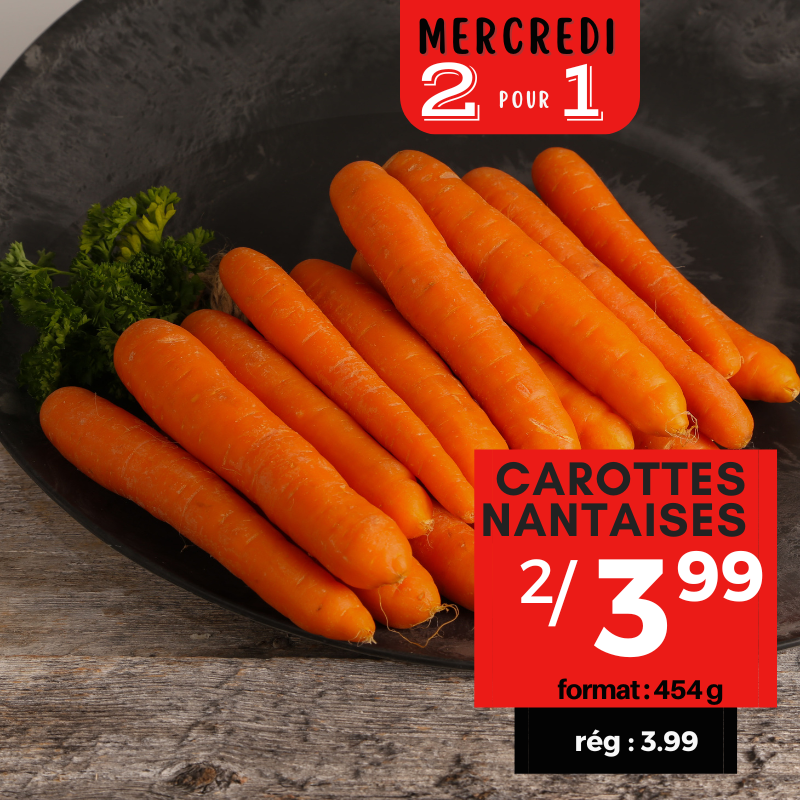 Carottes nantaises