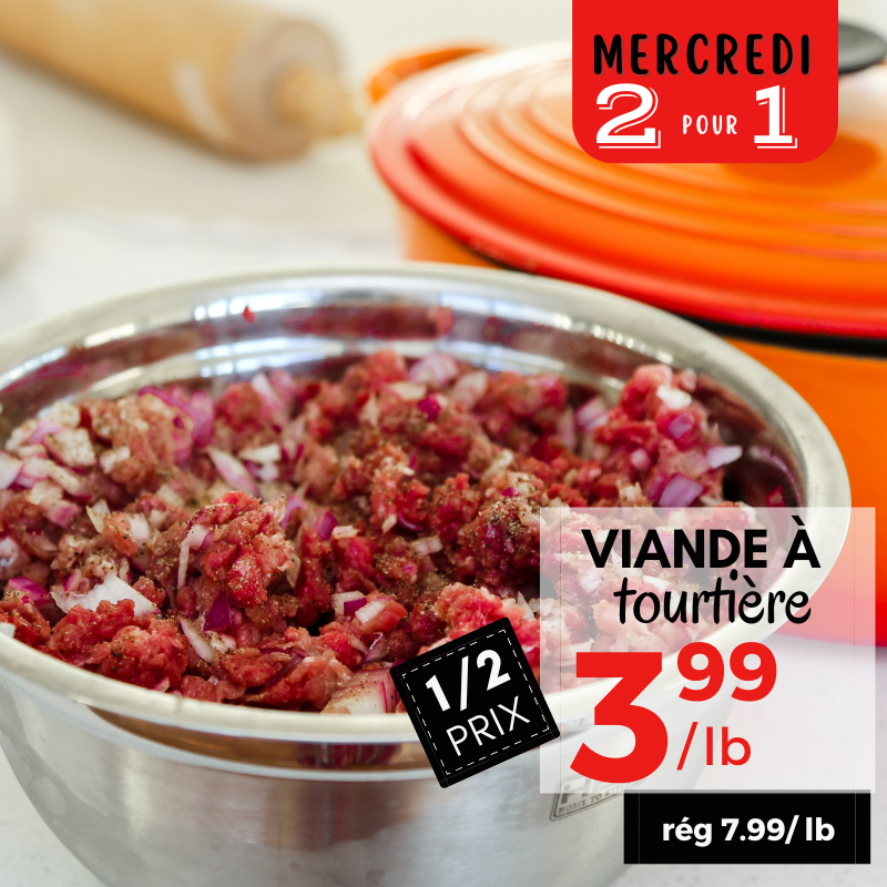 Viande à tourtière