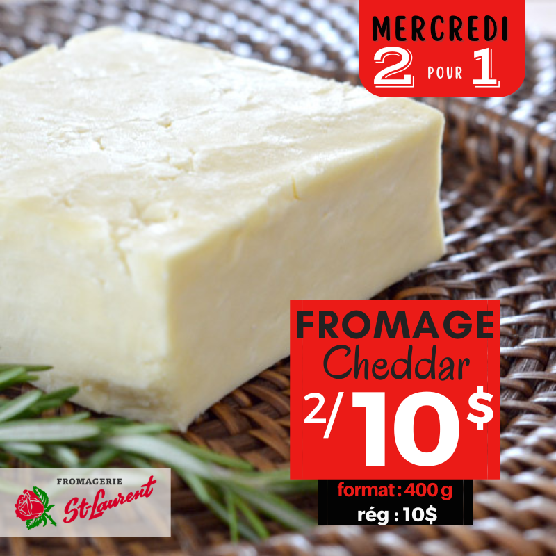 Fromage Cheddar St-Laurent