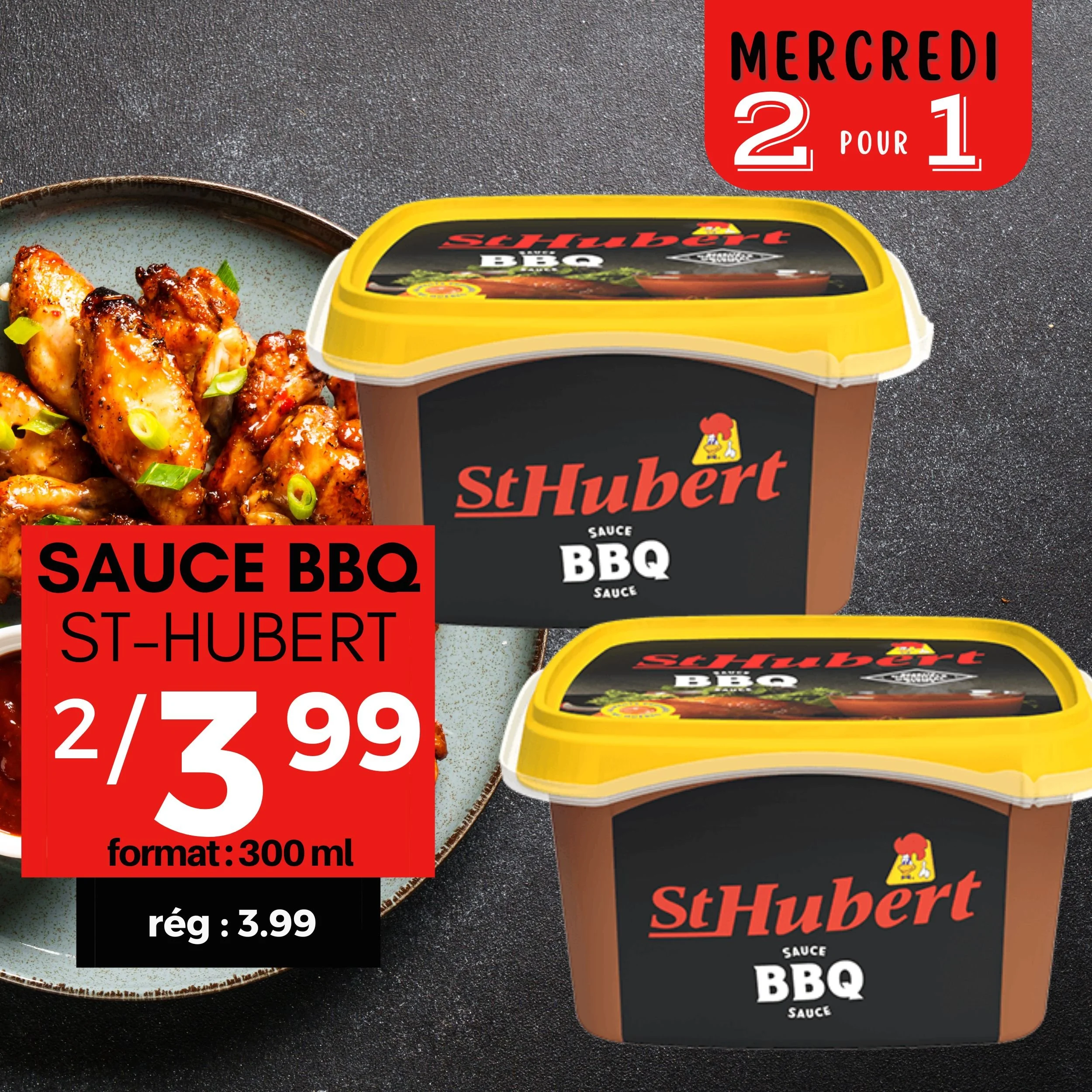 Sauce BBQ St-Hubert