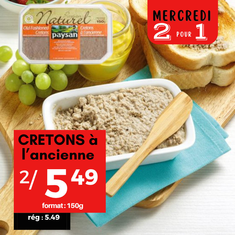 Cretons à l’ancienne