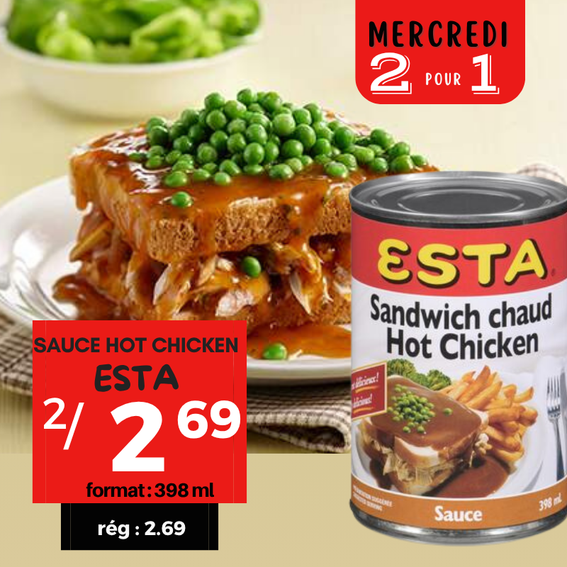 Sauce hot chicken ESTA