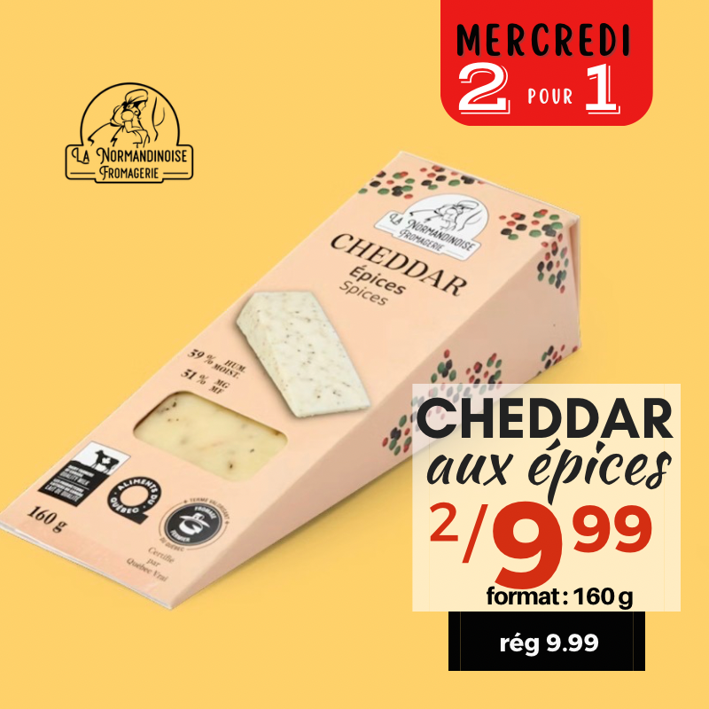 Cheddar aux épices