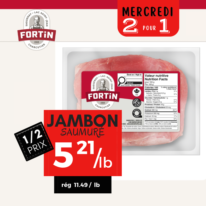 Jambon saumuré