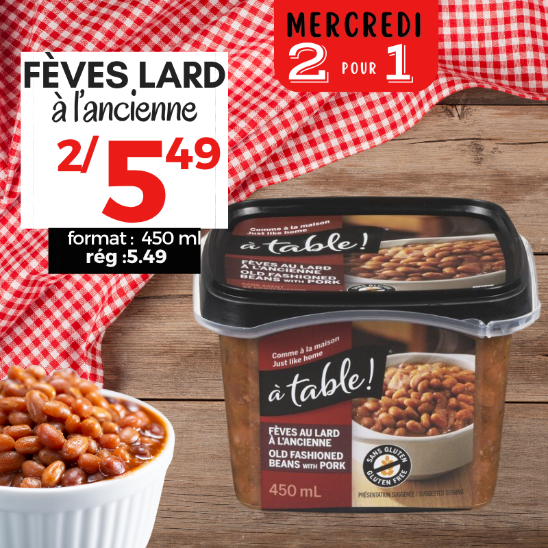 Fèves au lard à l’ancienne
