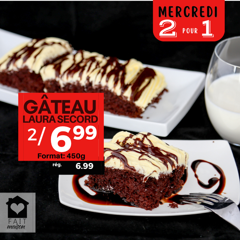 Gâteau Laura Secord
