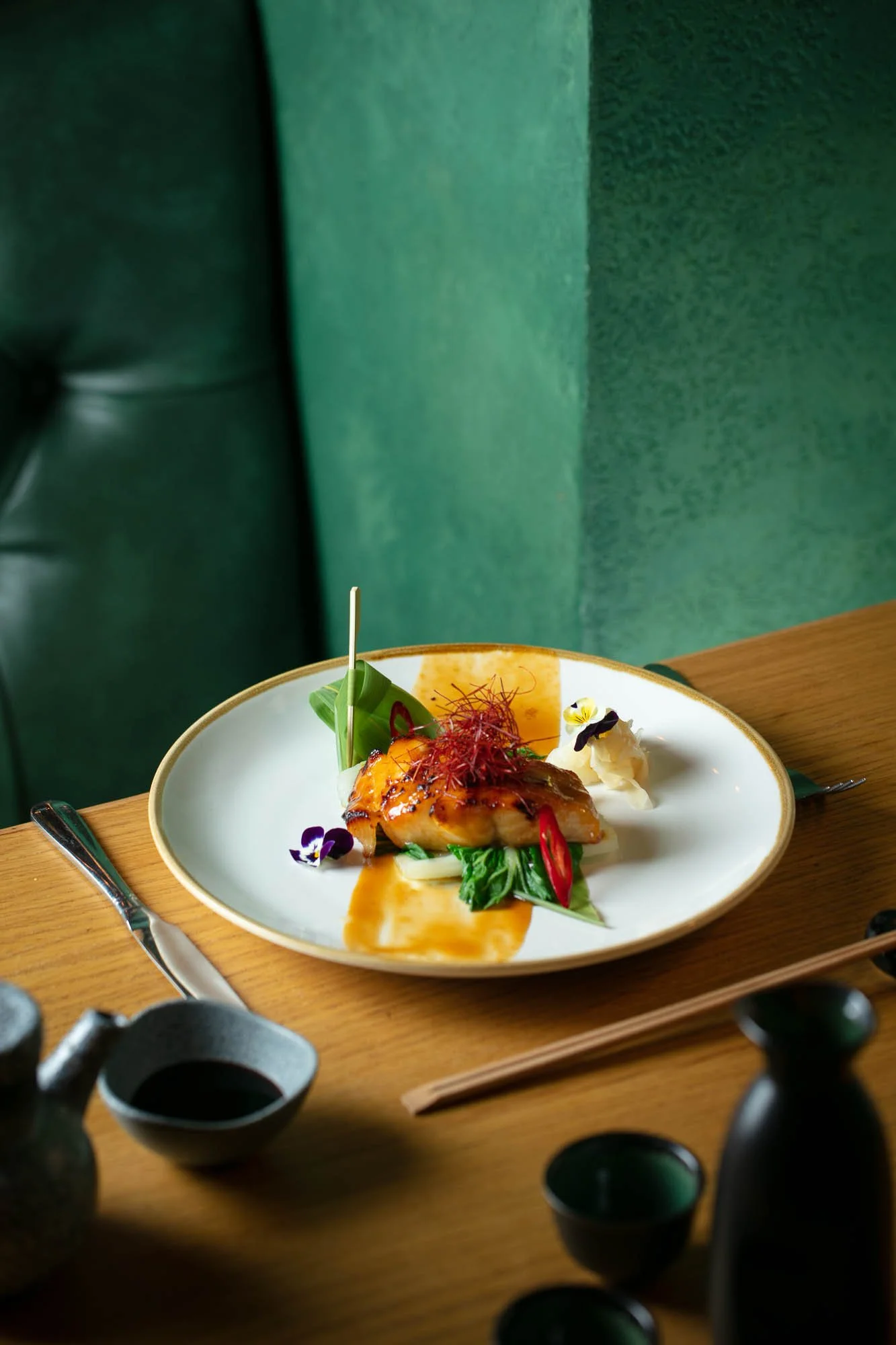 Ayllu's signature Black Cod dish in London.