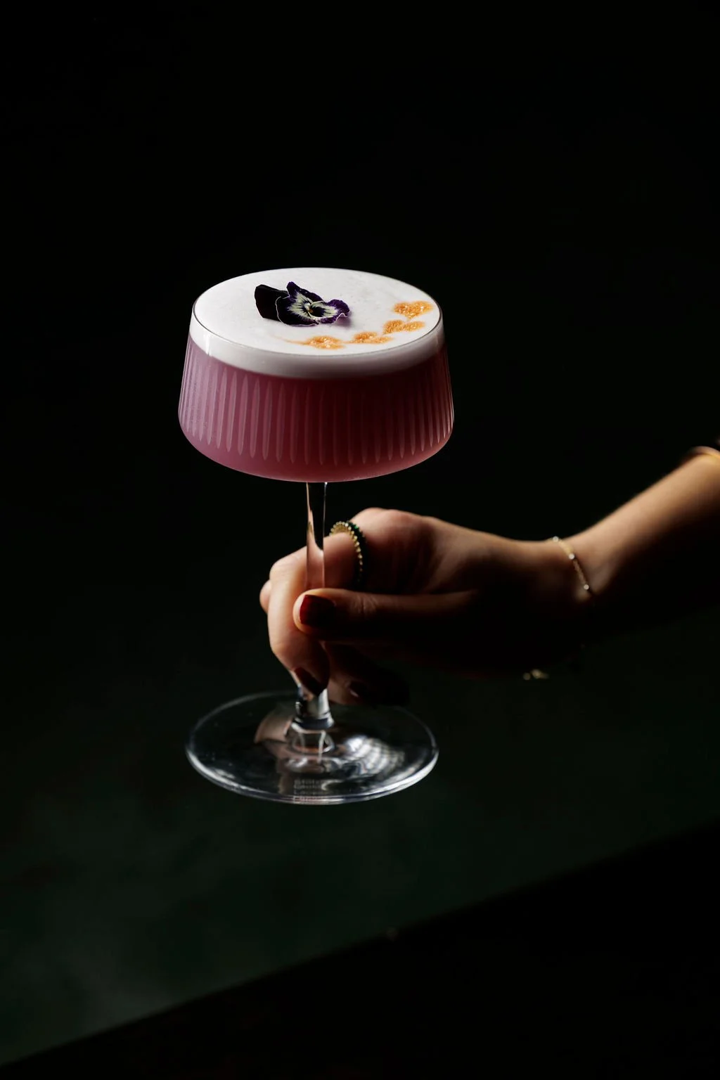 Cocktail at Ayllu Japanese Peruvian restaurant, London