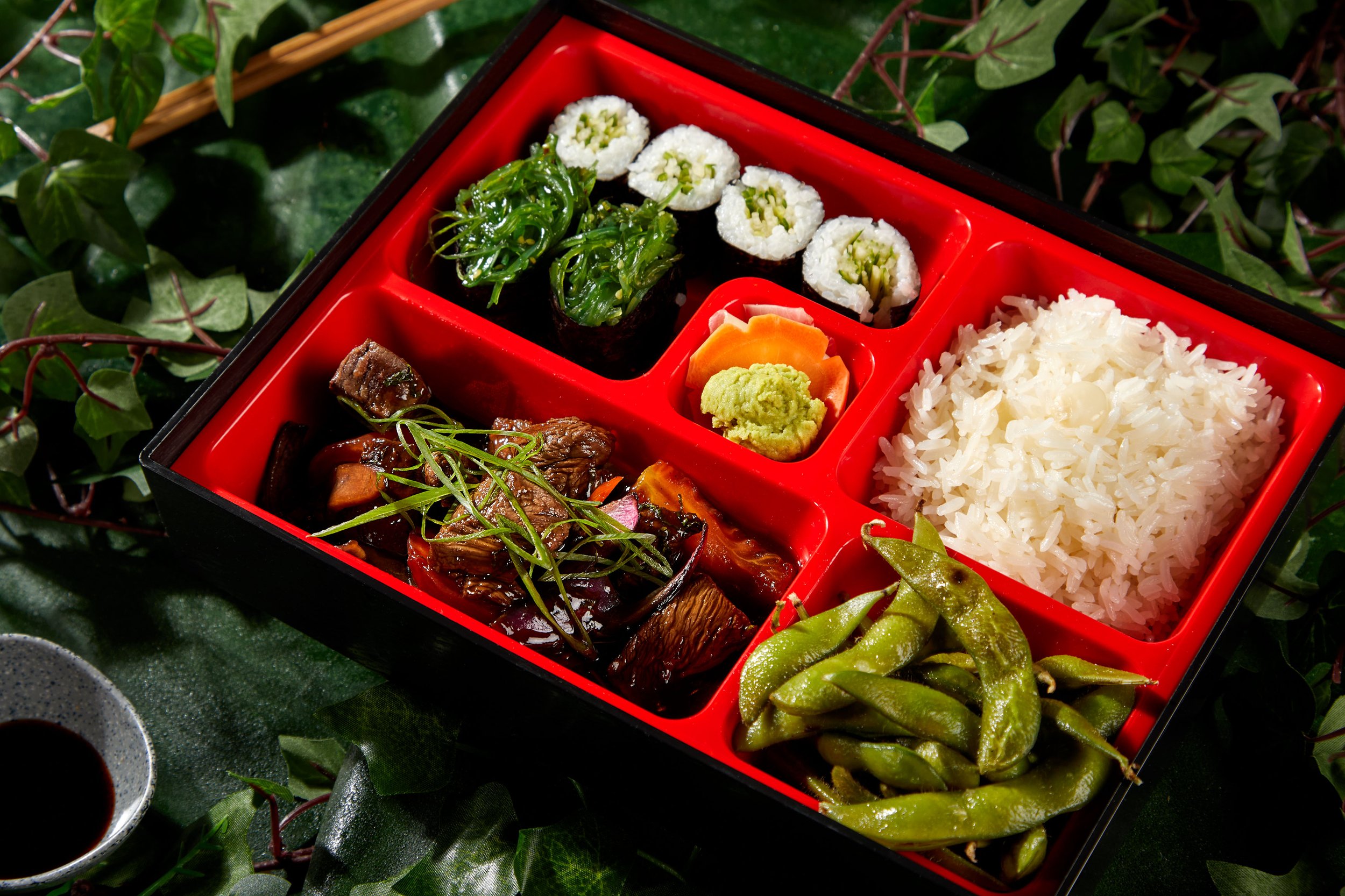 Japanese Bento Box at Ayllu