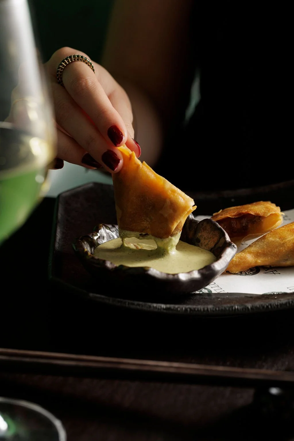 Beef tequenos at Ayllu, Paddington Central