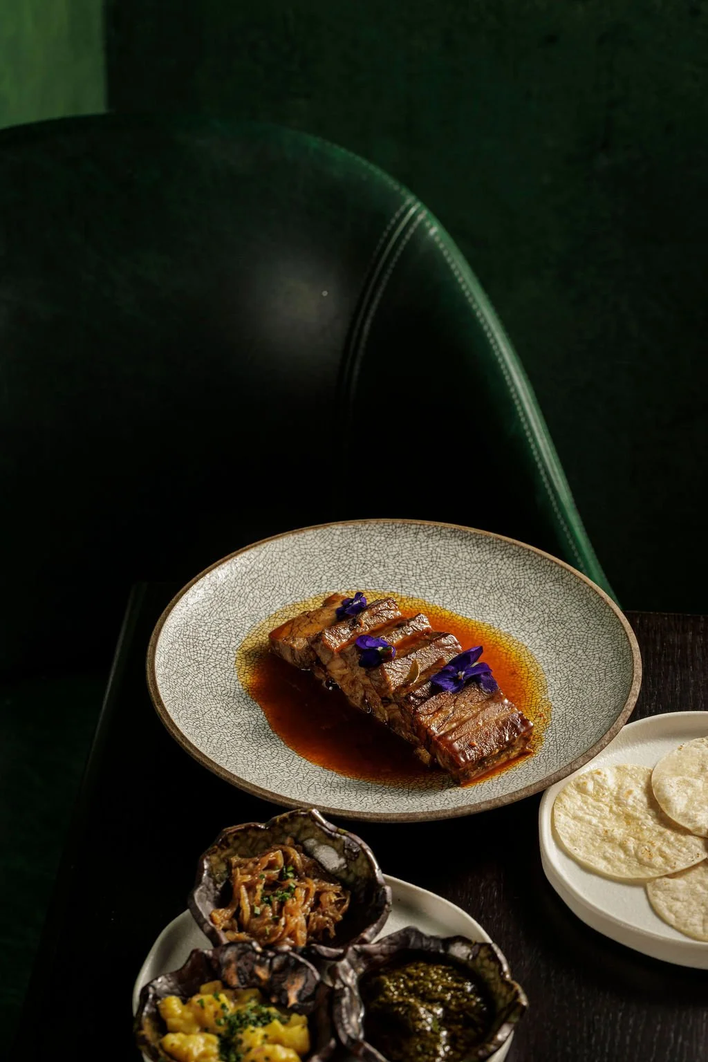 Short beef rib at Ayllu Japanese Peruvian restaurant, London