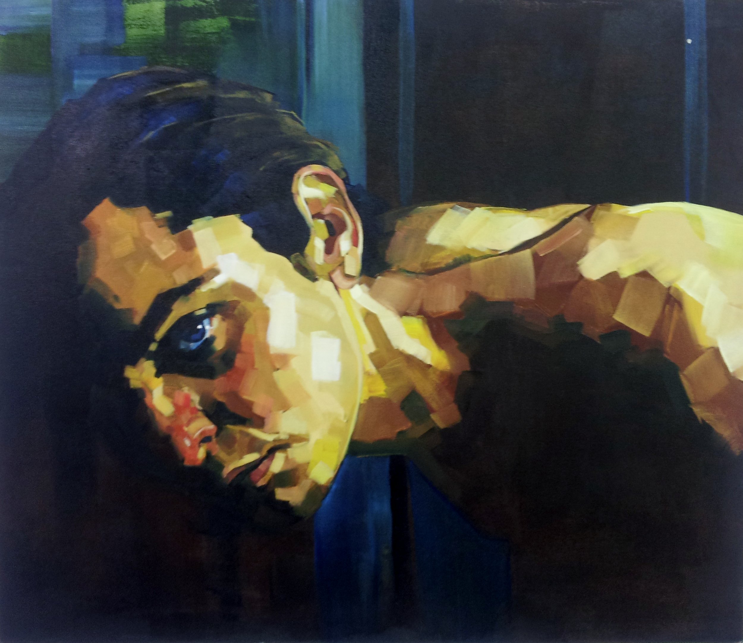'Cat', 2012, Oil on canvas, 81 x 91.5cm