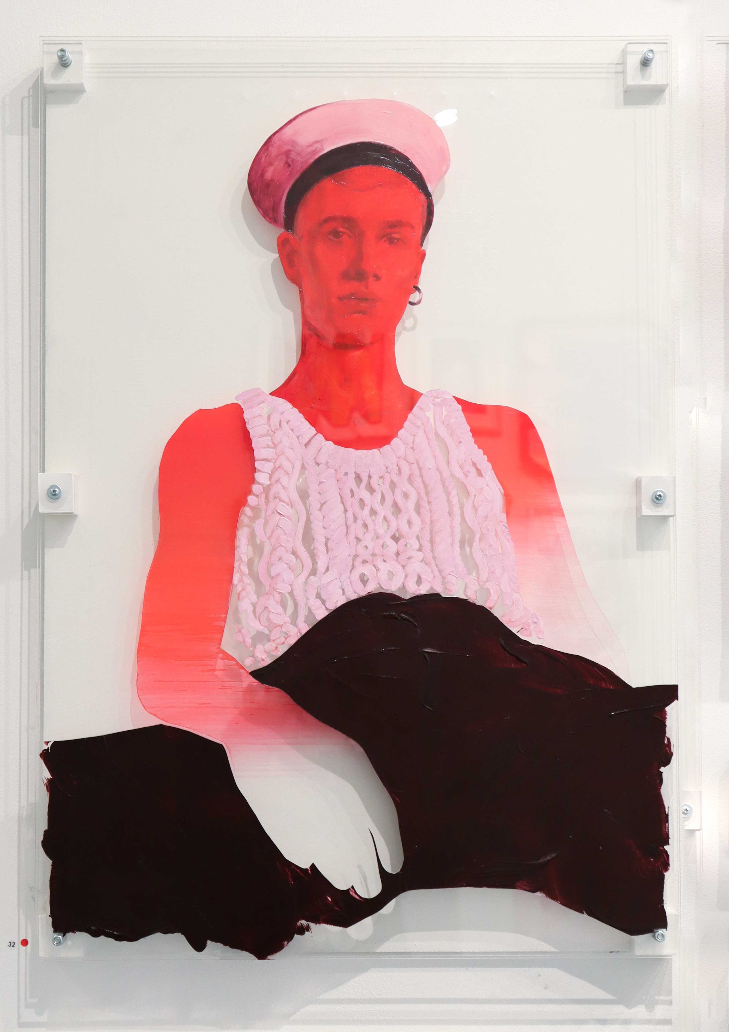 'Why do I hate Red?'
2023, Mixed Media on layered plexiglass & MDF, 91.4 x 63.5cm