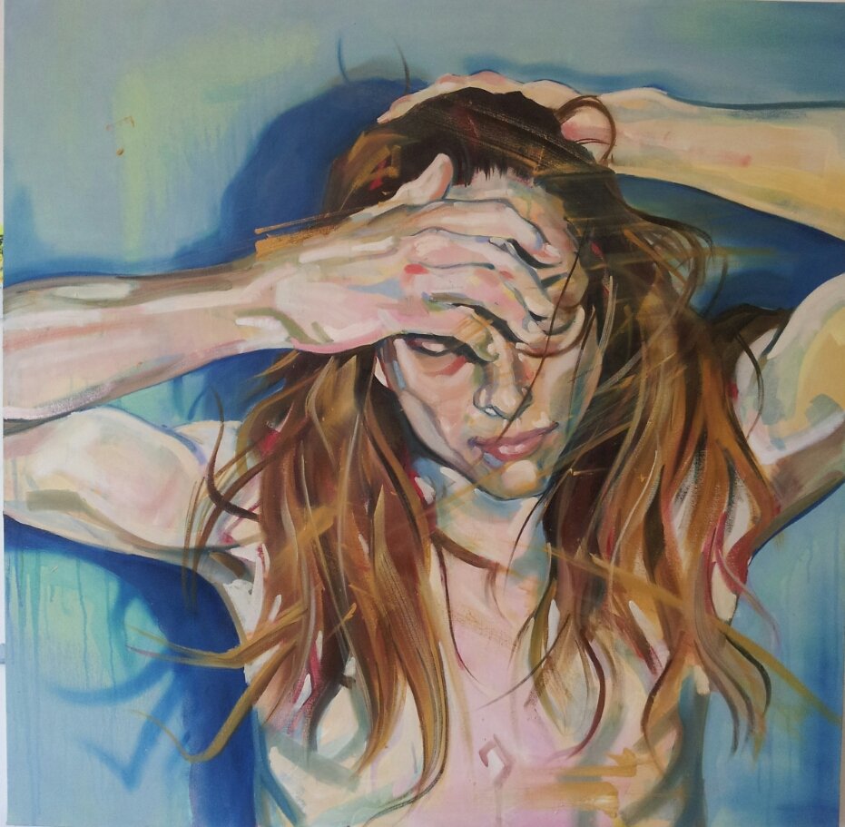 'The Magician', 2013, Oil on canvas, 107 x 107cm
- From the collection 'Archetypes of Modern Masculinity' - 3 of 4