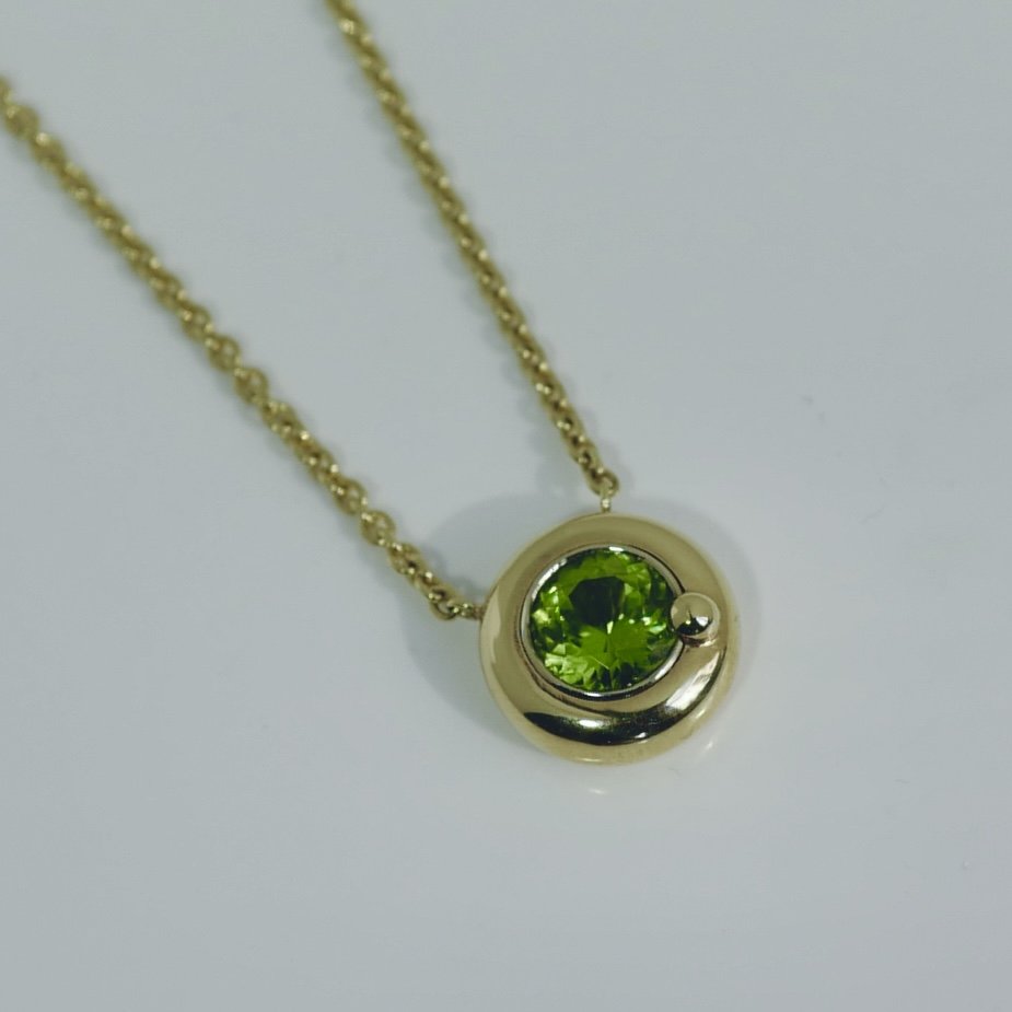 Savor Necklace, Peridot