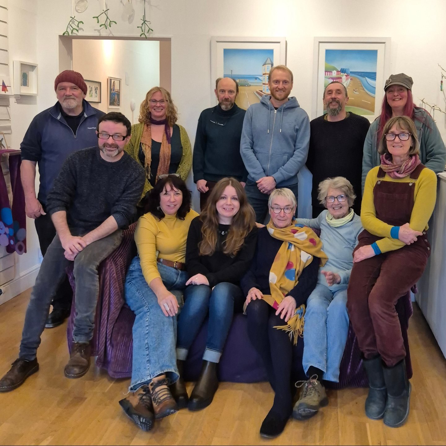 Still an hour left of our Open Studios. A Big Thank You to everyone who braved Storm Bert to visit us today. Our Gallery will be open every weekend leading up to Christmas 🎄 1-4pm 

#saltburn #saltburnbythesea #saltburnstudiosandgallery #openstudios