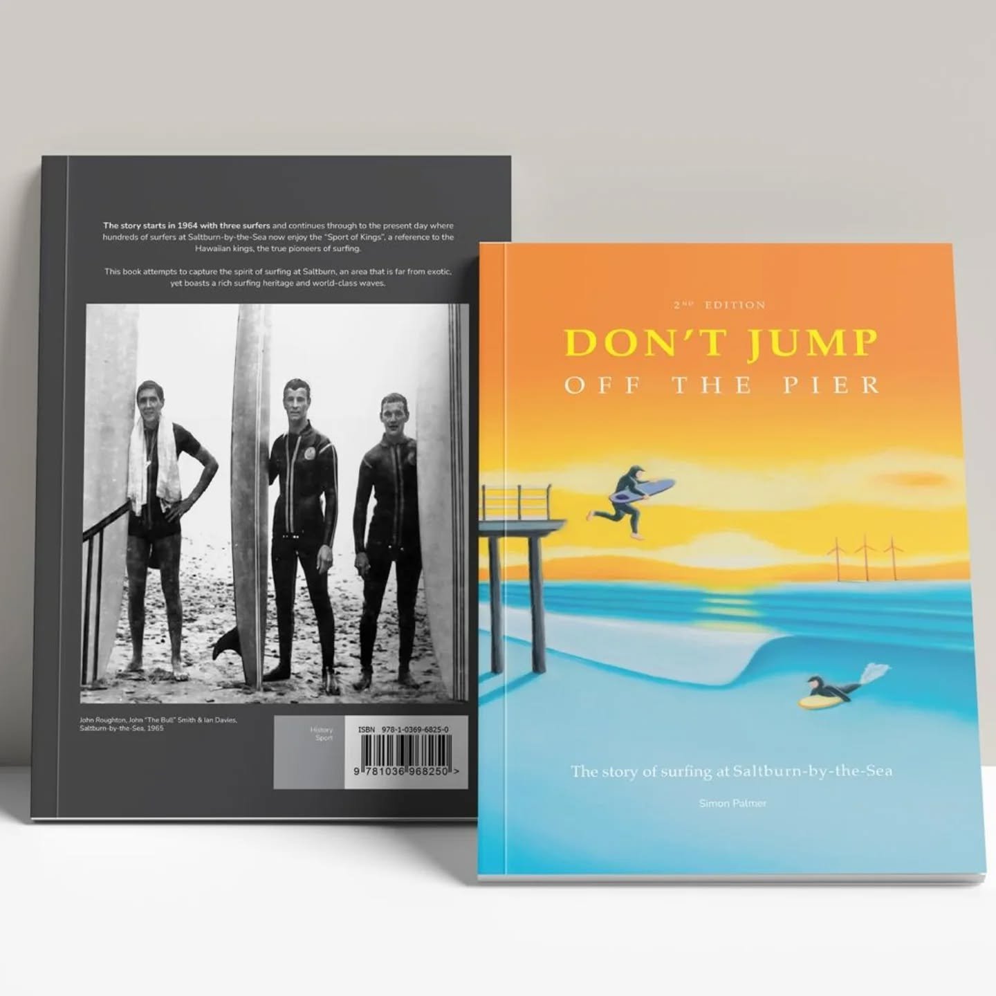 Our Christmas Exhibition is open again this weekend, 1&ndash;4pm, and we&rsquo;re excited to share that we have a *very limited number of signed copies* of the newly launched Don&rsquo;t Jump off the Pier by Simon Palmer!

This brilliant book dives i