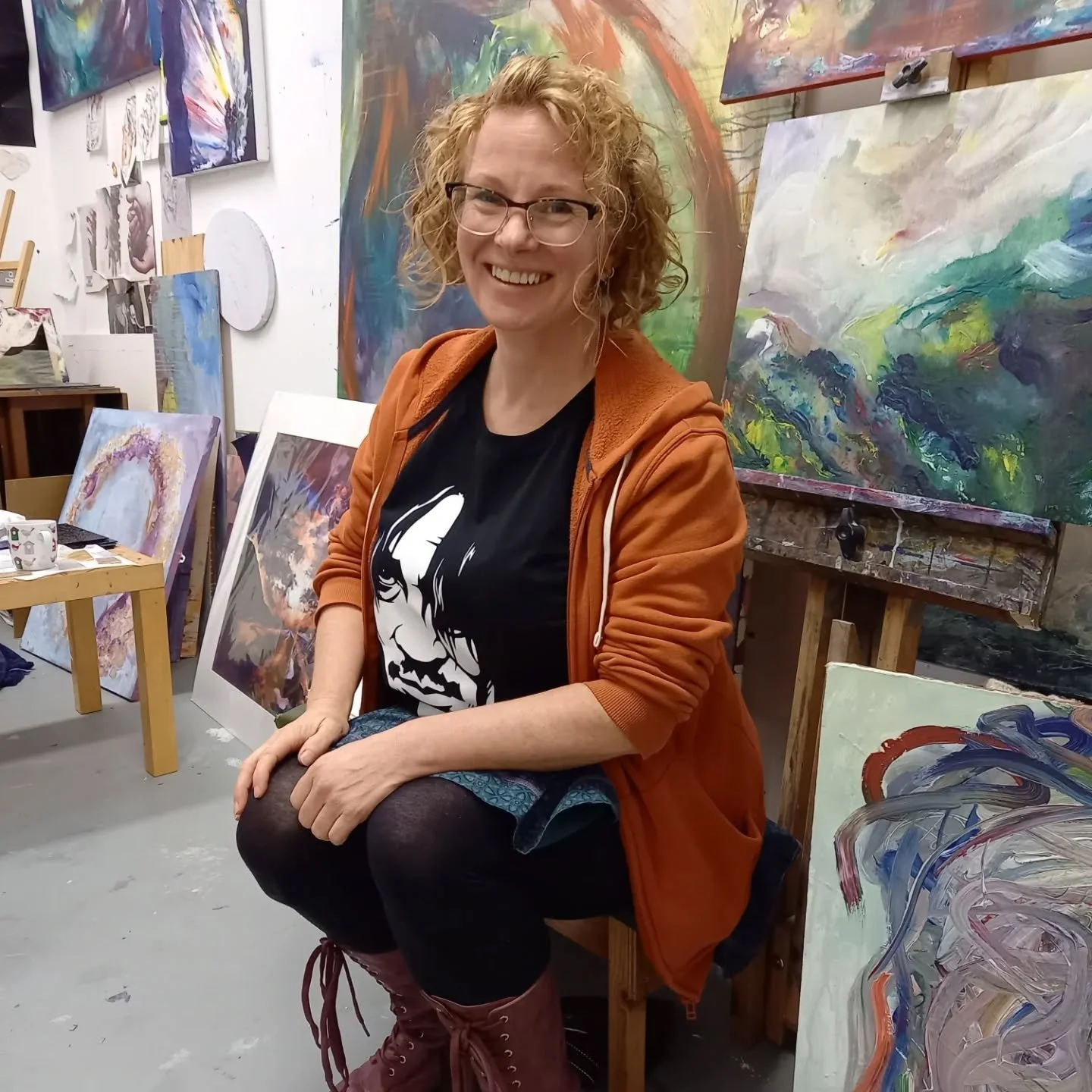 We've got Open Studios on Saturday 6th December 1-4pm! We're all looking forward to welcoming you into our 15 Artists Studios to join our wonderful artists in celebrating all things creative and handcrafted. We have mince pies and mulled wine too... 