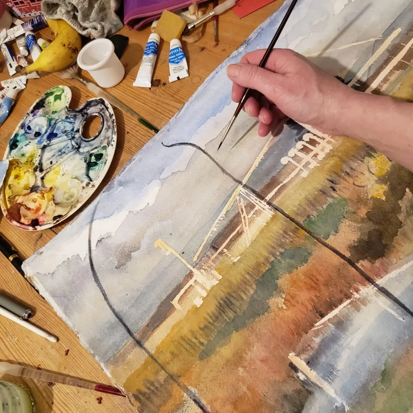 We're looking forward to seeing you all on Friday 27th February at 6.30pm in our Gallery for the Preview Evening of an exciting new exhibition by Margaret Hayden and Kathryn Wren. Mags and Kathryn are celebrating 25 years of their collaborative artwo