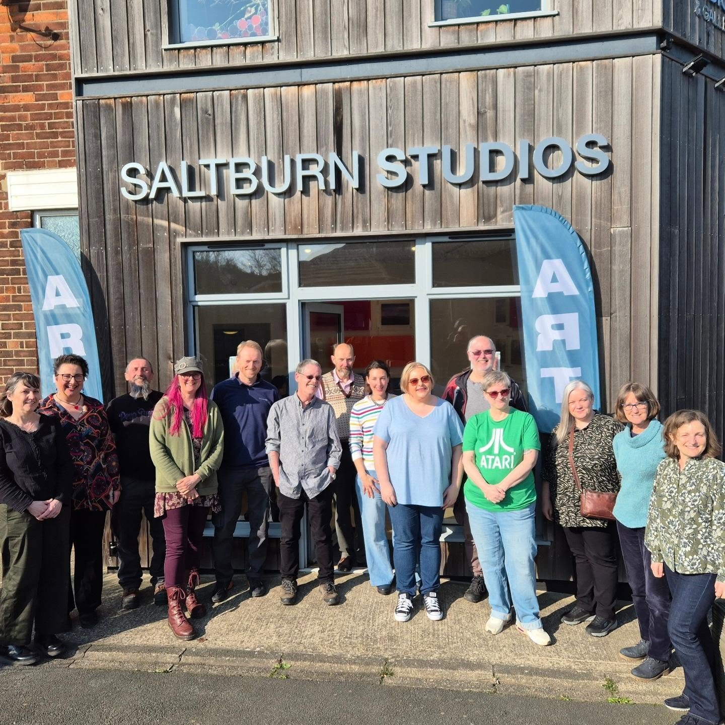 Wow! What a wonderful weekend 🤩 
Many thanks to all our visitors from @navigatornorth who popped in to meet our Studio Artists and have a look around our Studios and Gallery.
Lot's of exciting connections made and plans for exchange visits! Thanks s