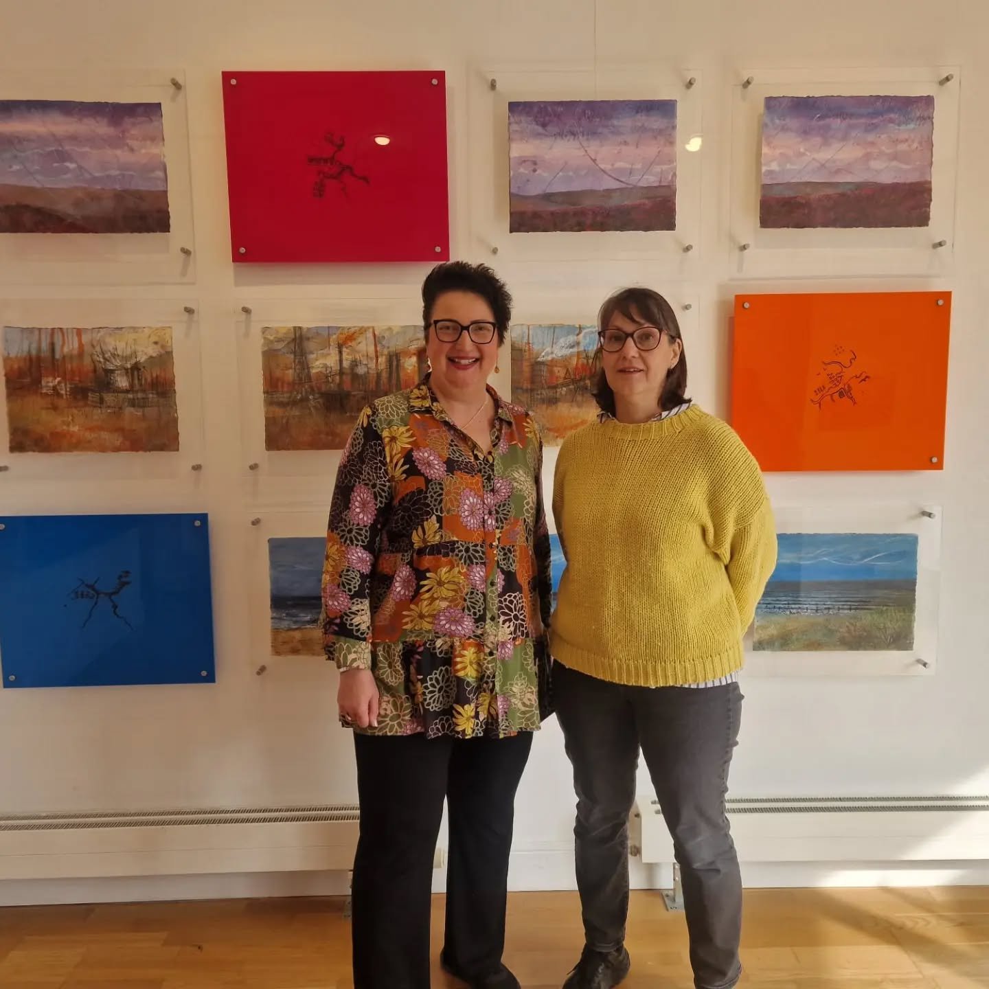 Here's a few words of thanks from Mags and Kathryn...

'What an amazing end to a very successful exhibition! We have seen friends, family and members of the public come through our doors to view our work and we are very humbled by everyones comments.