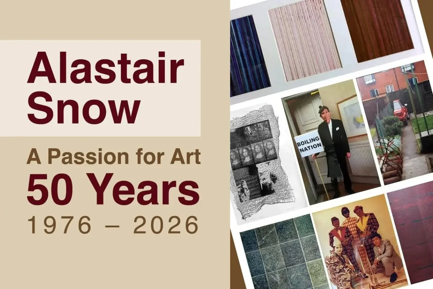 Our next Exhibition 'A Passion for Art' by Alastair Snow, the artist who, 28 years ago, led the bid for a grant to purchase the building that is now Saltburn Studios and Gallery...

Alastair Snow
A Passion for Art

11 &ndash; 25 April 2026

An exhibi