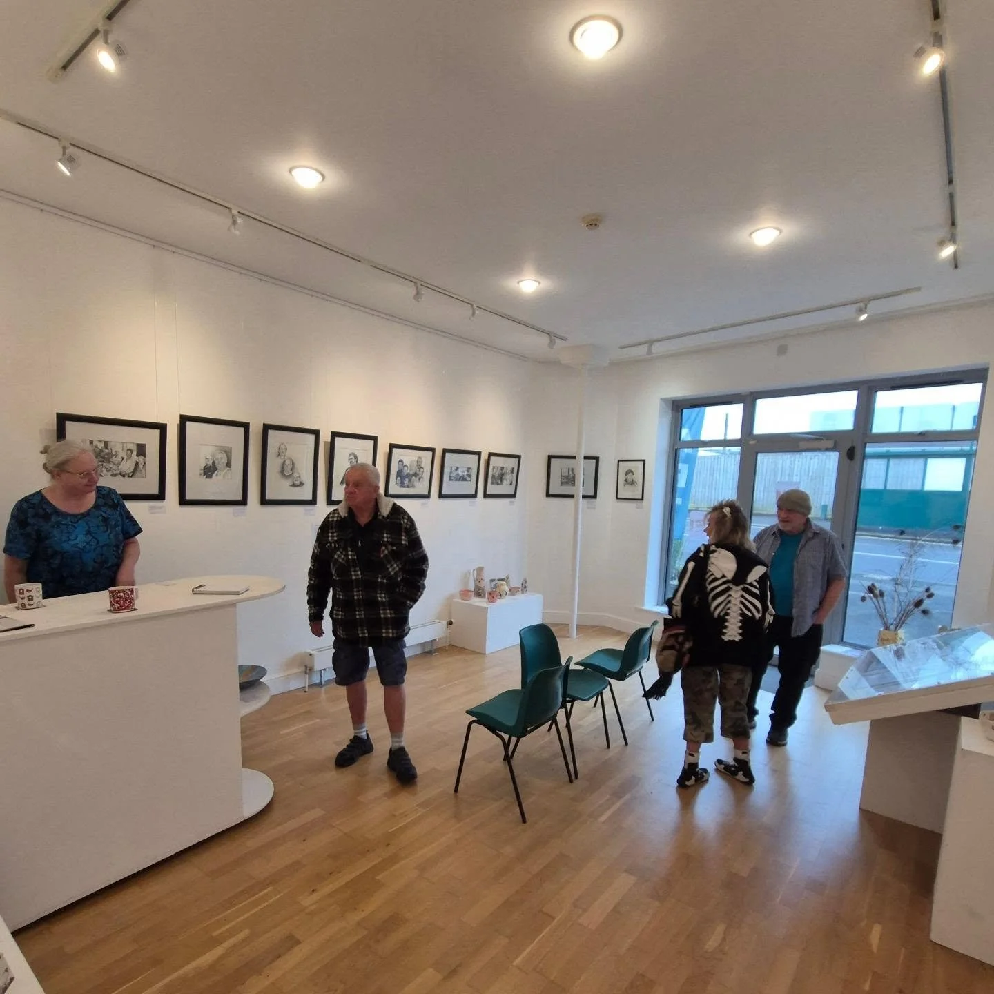 Now Open! 1-4pm 
A Man Called Chappie Exhibition.
Everyone Welcome!

#saltburn #saltburnstudiosandgallery #localartist  #redcarandcleveland #saltburnbythesea @saltburnstudiosandgallery