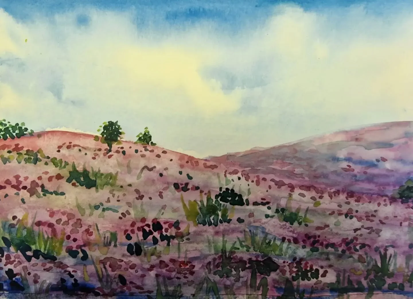 Big skies, Wide spaces! 

Come and learn a few watercolour techniques with Mags on Friday 4th September 5.30pm - 7.30pm at Saltburn Studios and Gallery, 30-32 Marske Rd , Saltburn TS12 1QG 

You will learn how to create these wonderful big skies and 