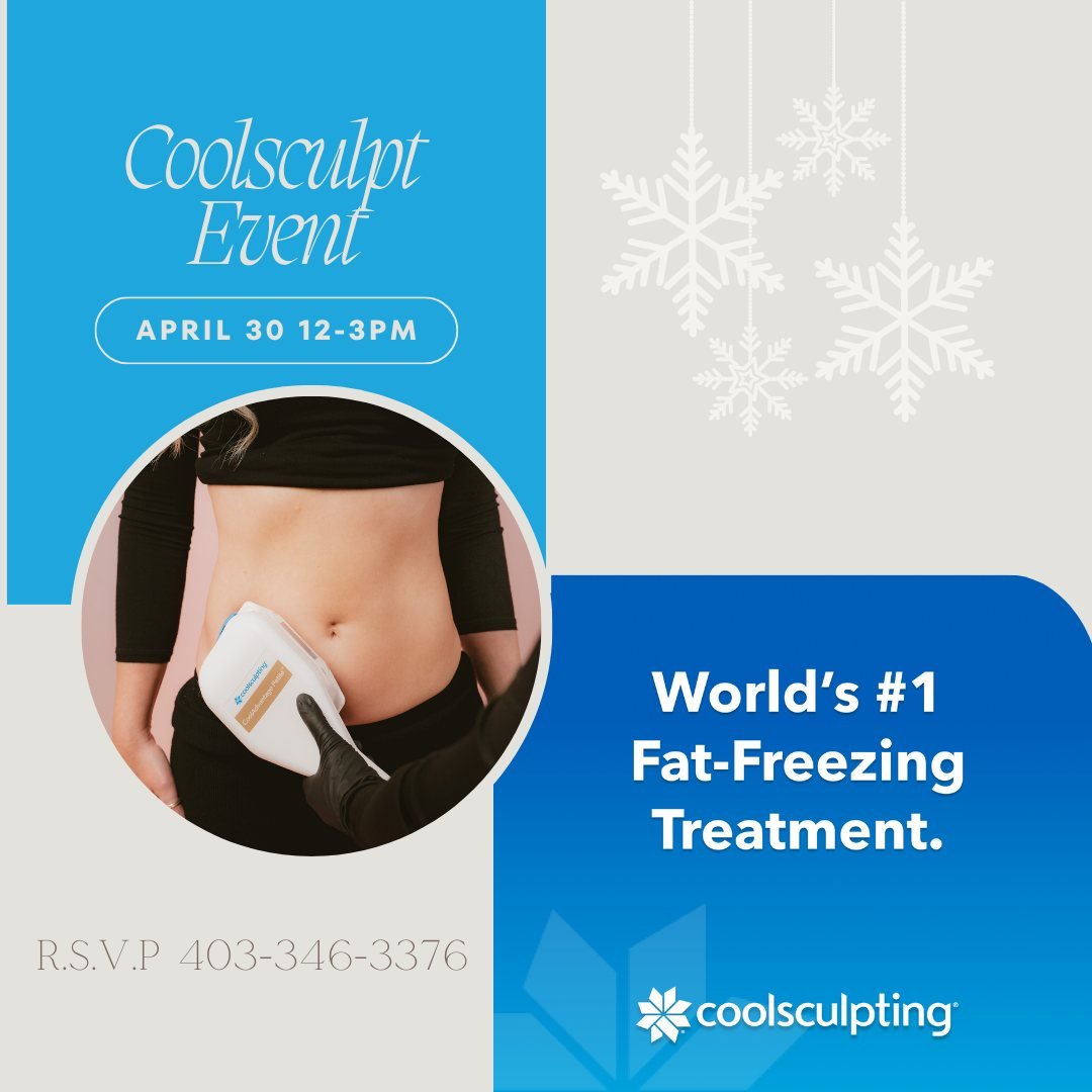 Join us for a complimentary event where we will have goodie bags, giveaways, refreshments, lunch, before and after photos,  special event pricing for Coolsculpting,  live demo and mini consultations to map out areas of concern . If you're thinking ab