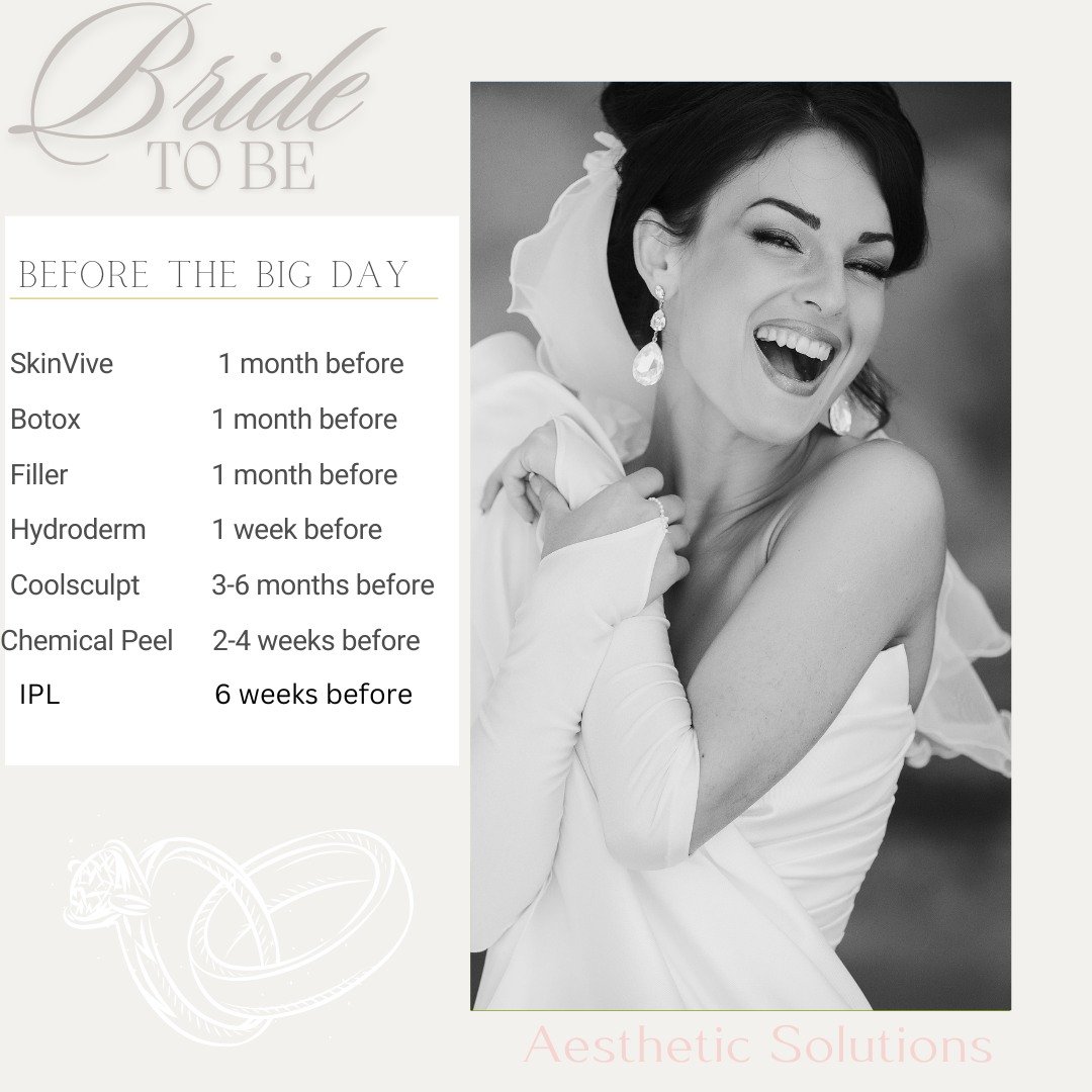 Wedding season is in full bloom! 
Now is the time to start discussing treatment options to unveil radiant skin for the big day 🥂 Call to book in your complimentary consultation to see what treatments and skincare options are tailored for your needs.