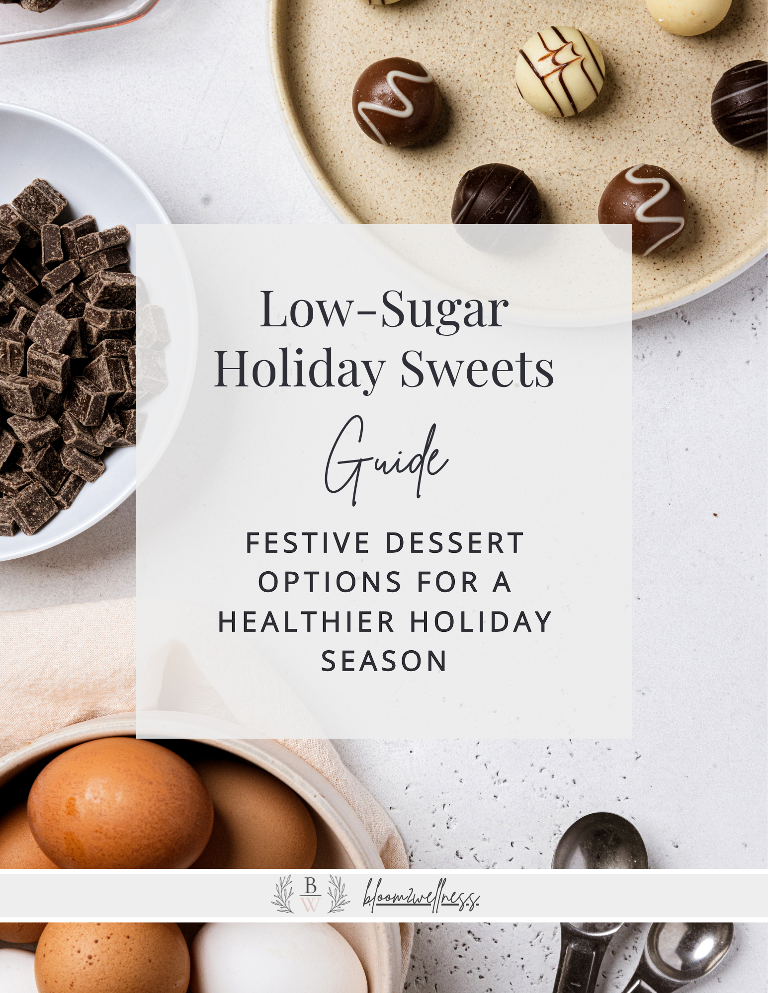 Low Sugar Holiday Sweets