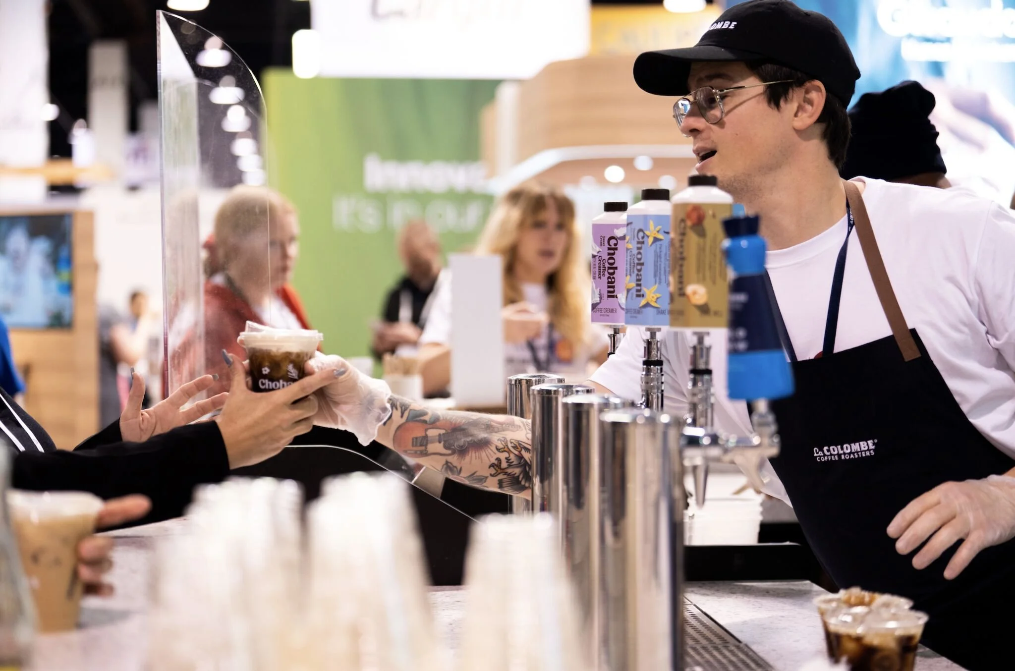 Chobani La Colombe Expowest Activation.jpeg