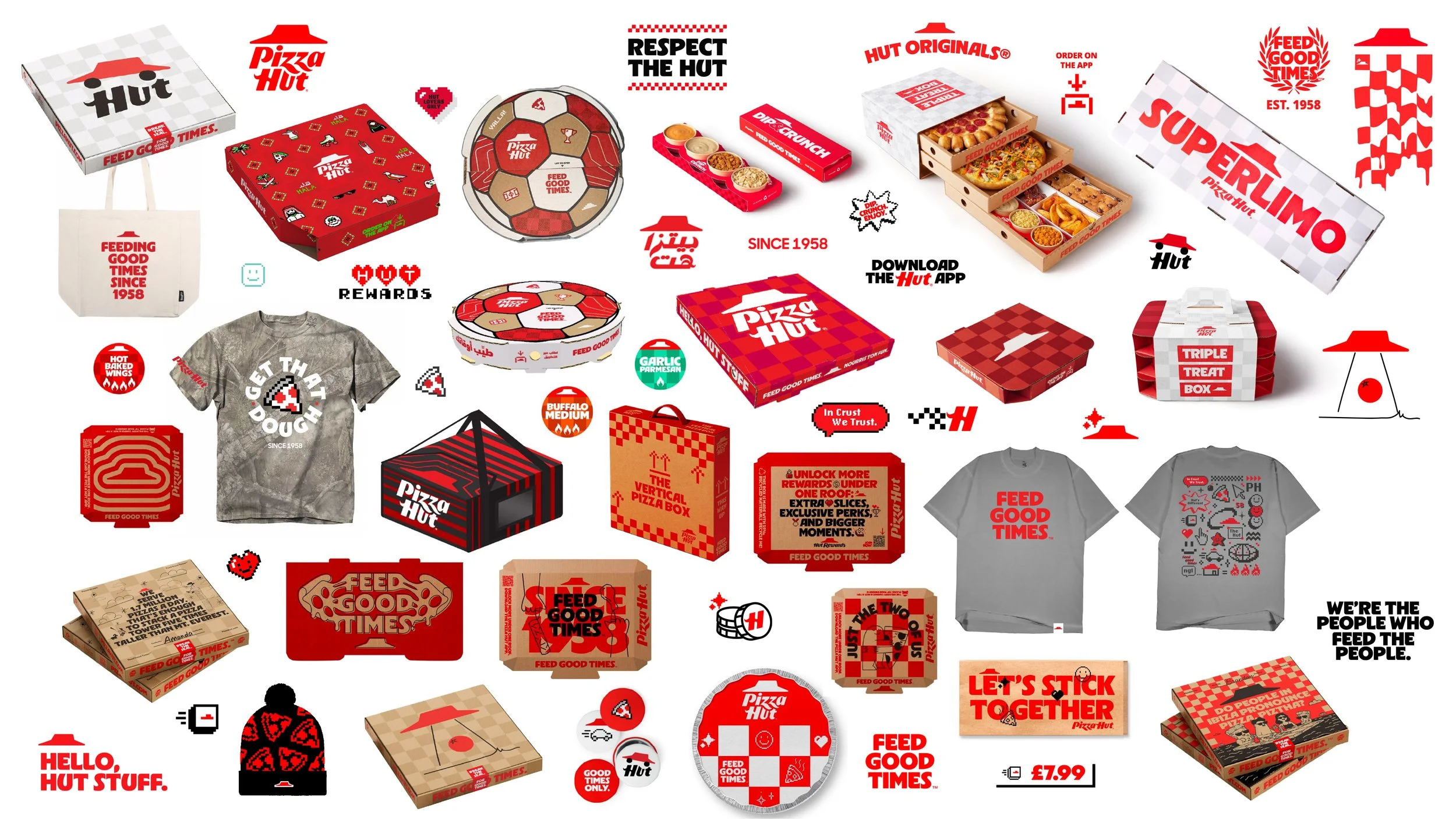 Graphic Design System Pizza Hut