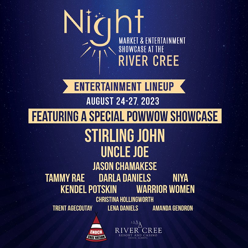 Night Market at the River Cree